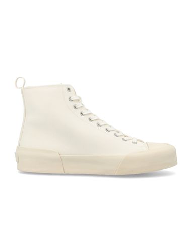 Jil Sander High-top Canvas Sneakers - Jil Sander - Modalova