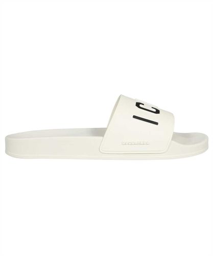 Dsquared2 Be Icon Rubber Slides - Dsquared2 - Modalova