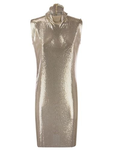 Mantide Metallic Effect Dress - SportMax - Modalova