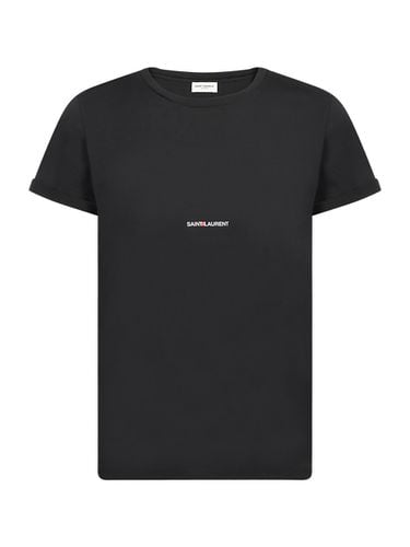 Saint Laurent Logo T-shirt - Saint Laurent - Modalova