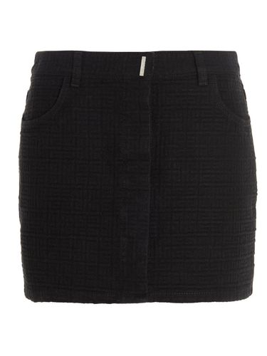 Midrise Monogram Mini Skirt - Givenchy - Modalova