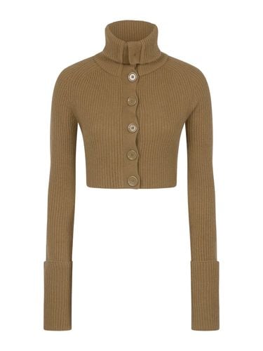 Long-sleeved Cropped Cardigan - SportMax - Modalova