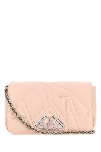 Pink Leather Small Seal Shoulder Bag - Alexander McQueen - Modalova