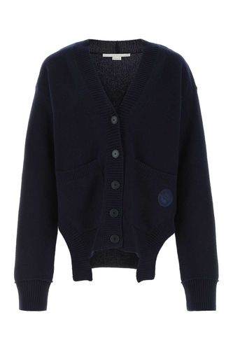 Cashmere Blend Oversize Cardigan - Stella McCartney - Modalova