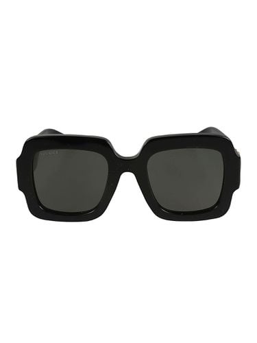 Thick Square Sunglasses - Gucci Eyewear - Modalova