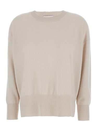 Crewneck Sweater In Cashmere Woman - Allude - Modalova