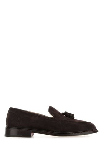 Tricker's Brown Suede Elton Loafers - Tricker's - Modalova