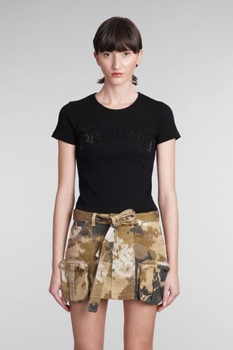 Blumarine T-shirt In Black Cotton - Blumarine - Modalova