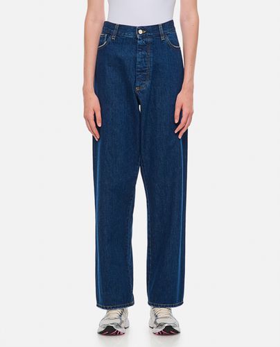 Plan C Wide Leg Denim Pants - Plan C - Modalova