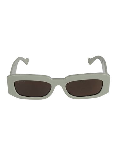 Rectangle Thick Sunglasses - Gucci Eyewear - Modalova