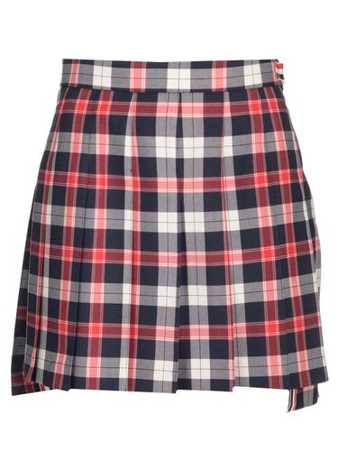 Thom Browne Pleated Mini Skirt - Thom Browne - Modalova