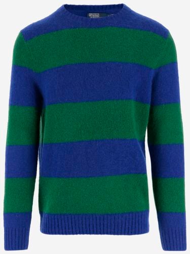 Wool Blend Pullover With Striped Pattern - Ralph Lauren - Modalova