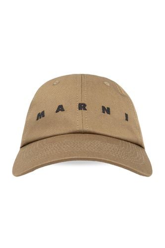 Marni Cap With A Visor - Marni - Modalova