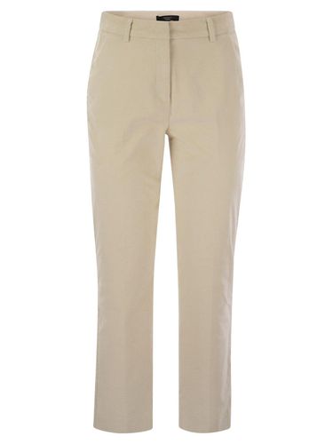 Straight Cut Ribbed Trousers - Weekend Max Mara - Modalova