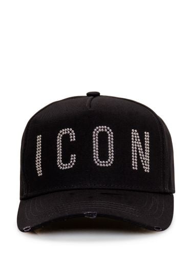 Dsquared2 Icon Studded Baseball Cap - Dsquared2 - Modalova