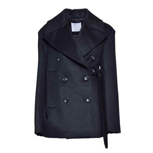 Orchis Double-breasted Belted Coat - SportMax - Modalova