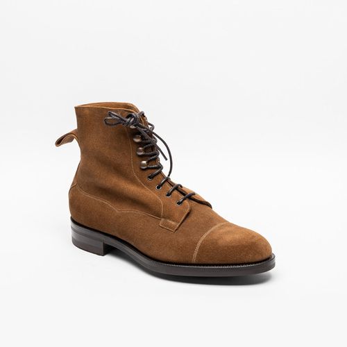 Raw Umber Suede Derby Boot - Edward Green - Modalova