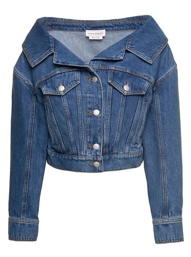 Alexander McQueen Denim Jacket - Alexander McQueen - Modalova