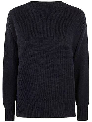 Long Sleeves Crew Neck Oversized Sweater - Drumohr - Modalova