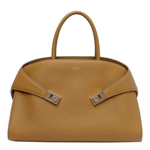 Ferragamo Hug Medium Top Handle Bag - Ferragamo - Modalova