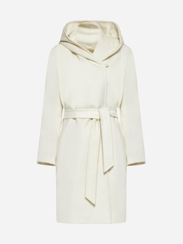 Newmang Hooded Wool Coat - Max Mara Studio - Modalova