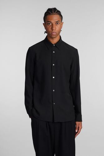 Attachment Shirt In Black Polyester - Attachment - Modalova