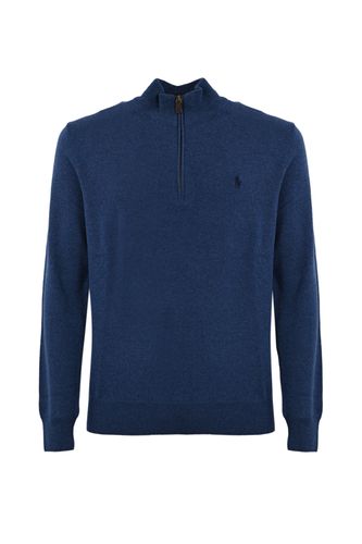 Wool Sweater With Zip - Polo Ralph Lauren - Modalova