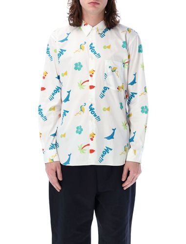 Graphic Prints Shirt - Comme Des Garçons Homme Plus - Modalova