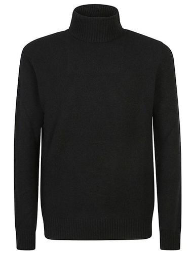 Turtleneck Knit Sweater - Roberto Collina - Modalova