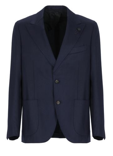 Lardini Wool Blend Jacket - Lardini - Modalova