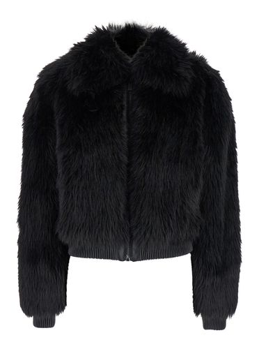 Faux Fur Bomer Jkt - Michael Kors Collection - Modalova