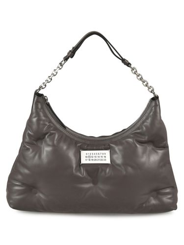 Brown Nappa Leather Medium Glam Slam Hobo Shoulder Bag - Maison Margiela - Modalova