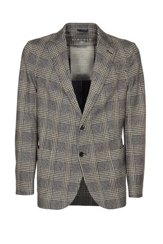 Check Patter Buttoned Blazer - Circolo 1901 - Modalova