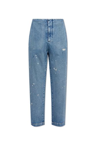 Paint Splatter Detailed Jeans - MM6 Maison Margiela - Modalova