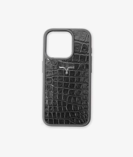 Alligator Cover Foriphone 15 Accessory - Larusmiani - Modalova