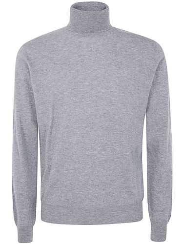 Long Sleeves Cashmere Wool Turtleneck - Filippo De Laurentiis - Modalova