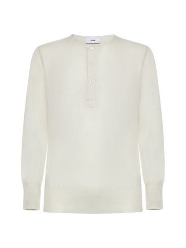 Lardini White Wool Knitwear - Lardini - Modalova