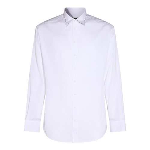 Stitch Detailed Curved Hem Shirt - Dsquared2 - Modalova