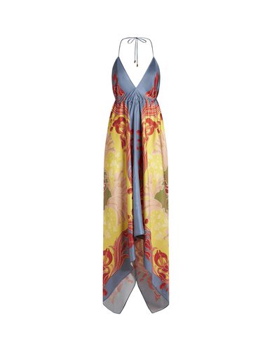 Etro Yellow Printed Silk Dress - Etro - Modalova