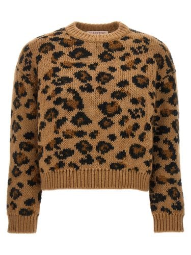 Valentino Animalier Sweater - Valentino Garavani - Modalova