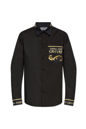 Shirt With Logo - Versace Jeans Couture - Modalova