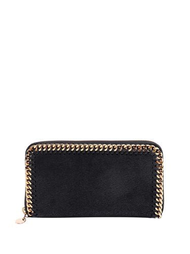 Gold Zip Around Falabella Wallet - Stella McCartney - Modalova