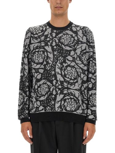 Versace Baroque Motif Sweater - Versace - Modalova