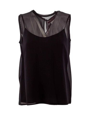 Crewneck Sleeveless Top - Max Mara Studio - Modalova