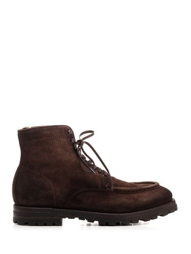 Suede Ankle Boot - Officine Creative - Modalova