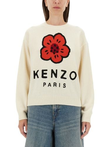 Kenzo Boke Flower Wool Sweater - Kenzo - Modalova