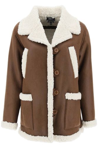 A. P.C. Clara Eco-shearling Jacket - A.P.C. - Modalova