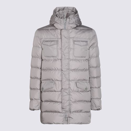 Herno Grey Down Jacket - Herno - Modalova