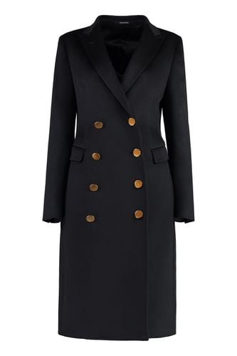 C-xena Double-breasted Virgin Wool Coat - Tagliatore 0205 - Modalova