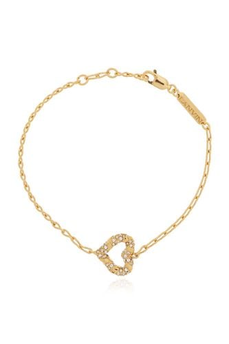 Lanvin Heart Shape Pendant Bracelet - Lanvin - Modalova